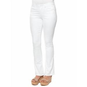 Democracy Women's Slim Fit Baby Boot Cut Jeans. New
Crisp White Jeans